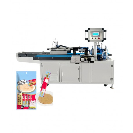 Automatic Pouch Inserting Machine for Cat Wet Food Stick Packs